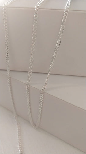 Nadia sterling silver chain