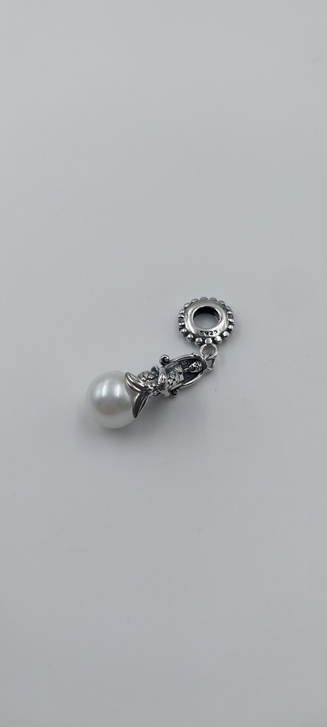 Mermaid on imitation pearl