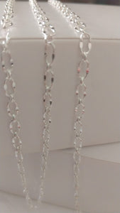 Milan sterling silver chain
