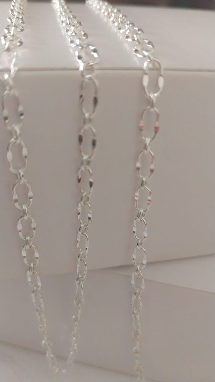 Milan sterling silver chain