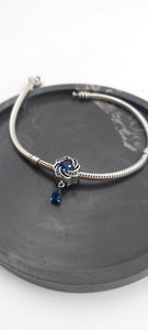 Blue dangle stone