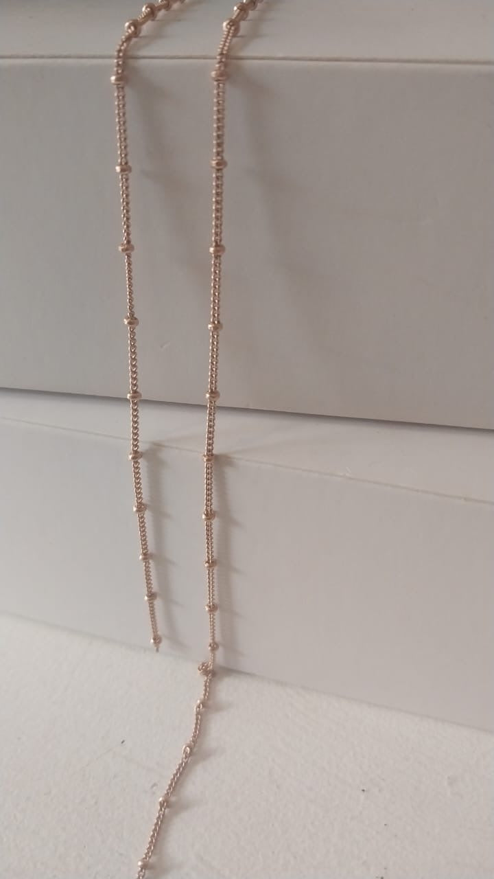 Amor 14ct rose gold filled chain